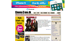 Desktop Screenshot of cinemazone.dk